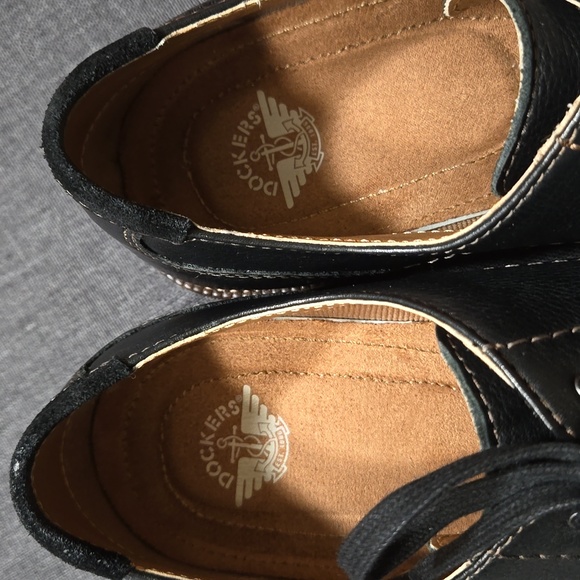 Dockers Parkway Business Casual Black Oxfords